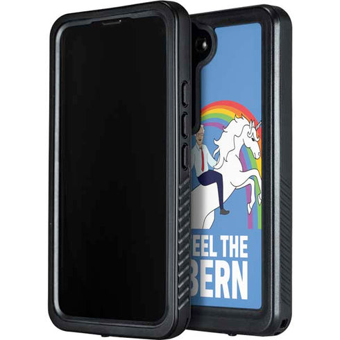 Feel The Bern Unicorn Galaxy S24 Waterproof Case